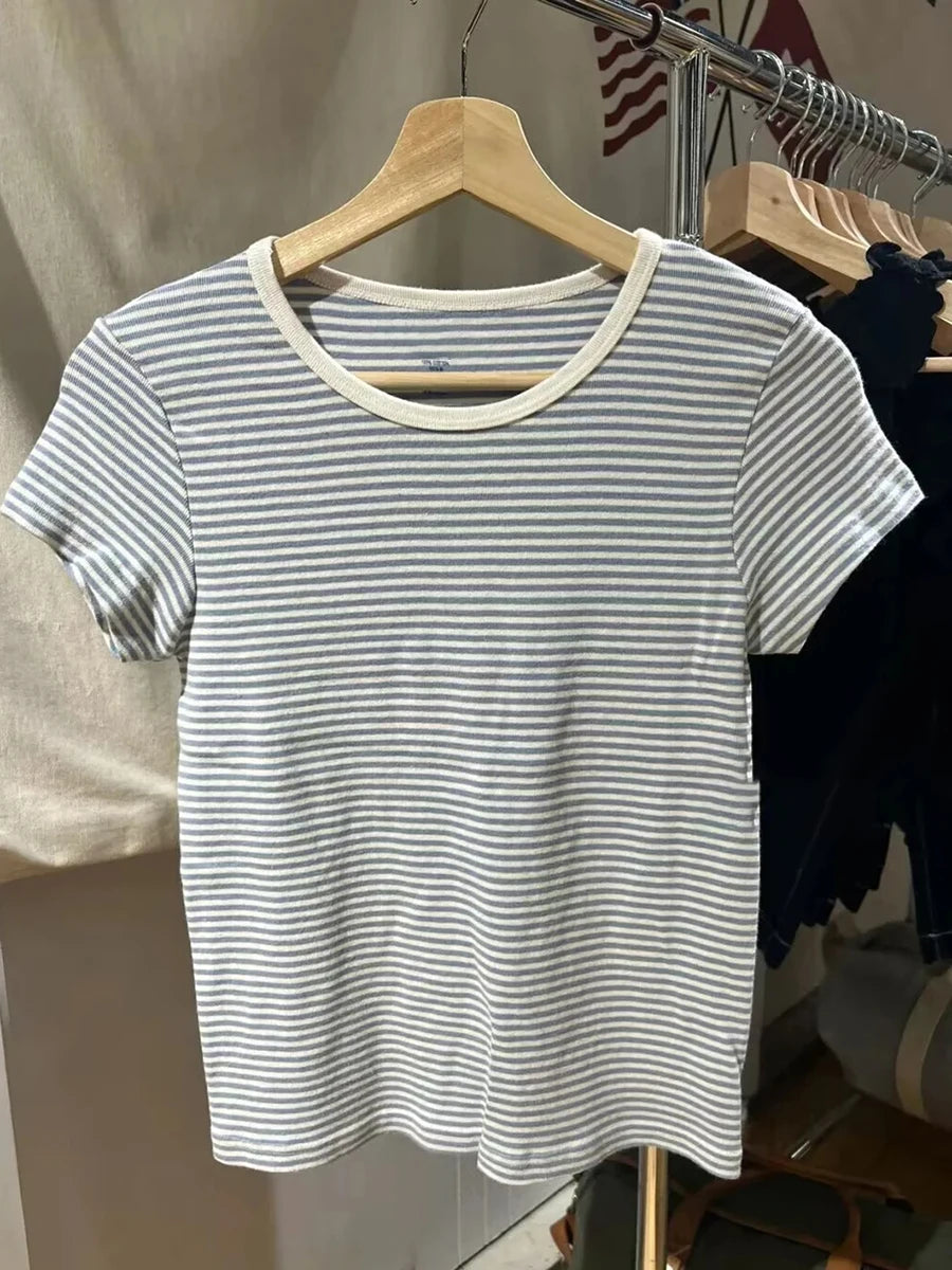 Striped Slim Tee