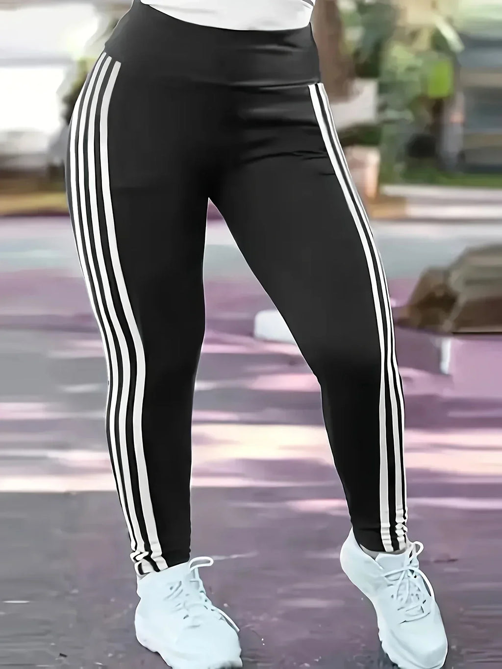 Striped Leggings