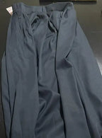 Pleated Solid Maxi Skirt