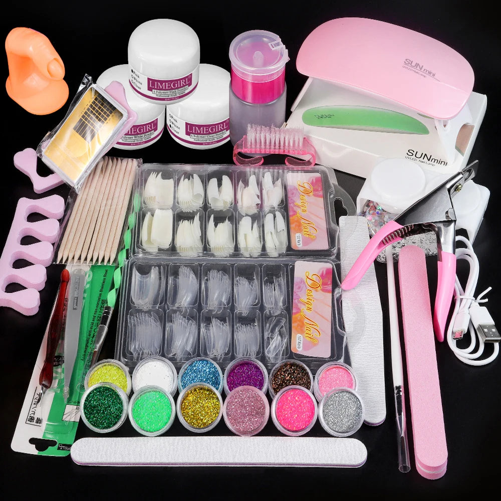 Acrylic Nail Set