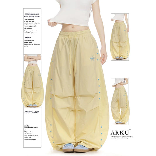 Baggy Parachute Pants
