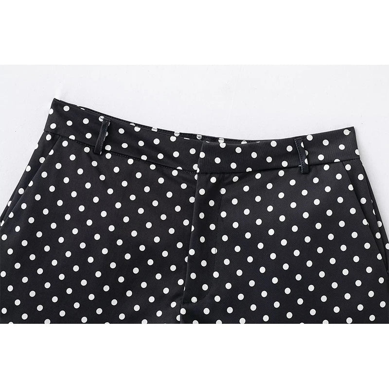 Polka Dot Casual Shorts
