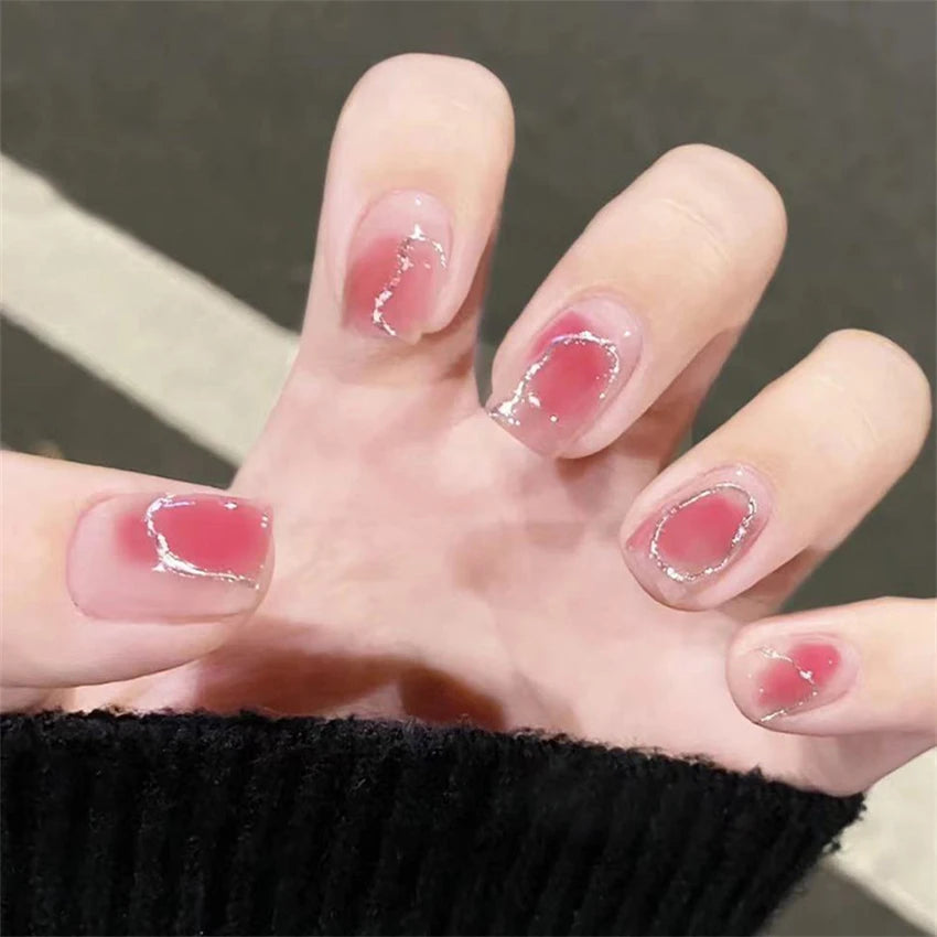24pcs Professional Ultra-thin Finished Fake Nails