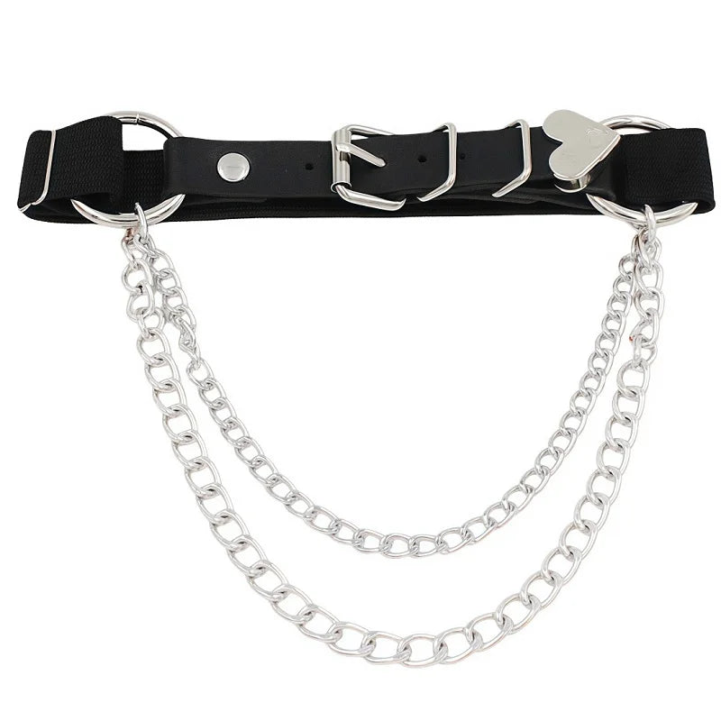 Leather Leg Garter Belt
