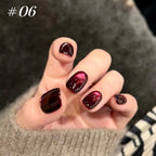 12ml 1-21pcs Brown Gold Cat Eye Gel Nail Polish