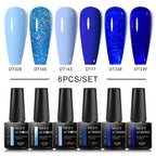 6Pcs Gel Nail Polish Set