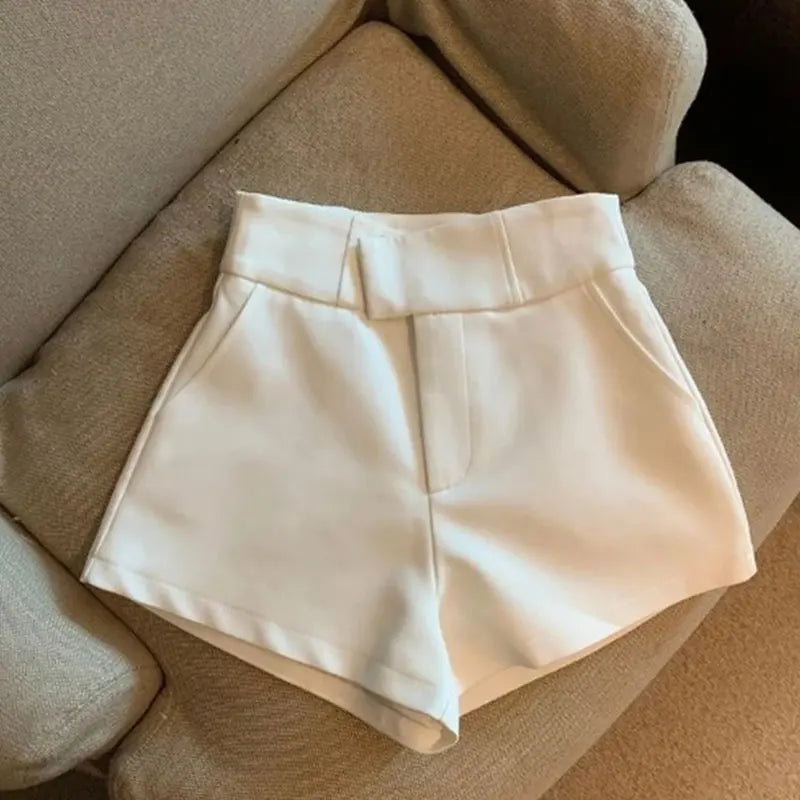 High Waisted Shorts A-Line Shorts