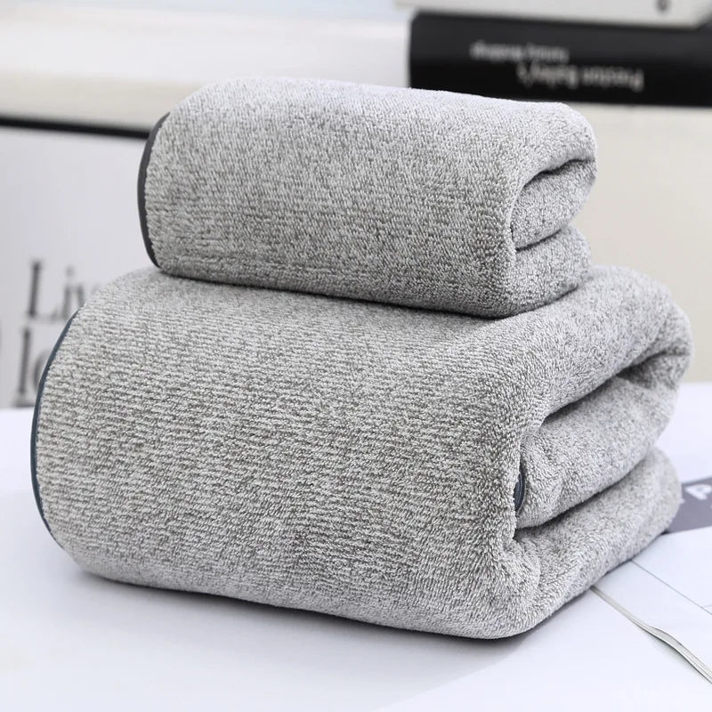 Bamboo Charcoal Fiber Towel Set