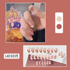 24P Rainbow Fake Nail