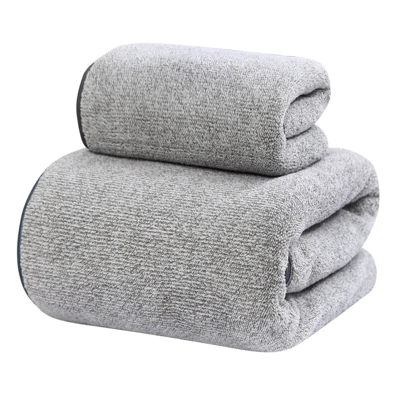 Bamboo Charcoal Fiber Towel Set