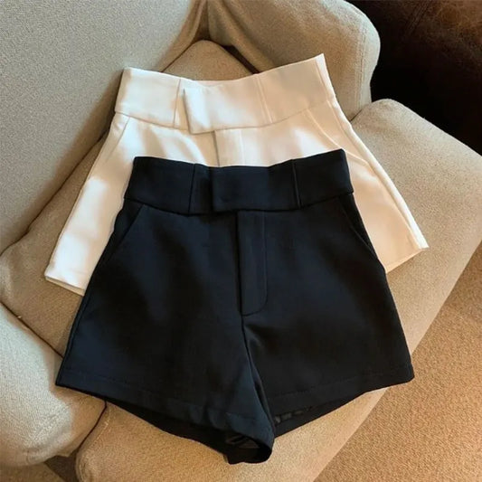 High Waisted Shorts A-Line Shorts