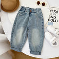 Wash Graphic Pocket Denim Jeans