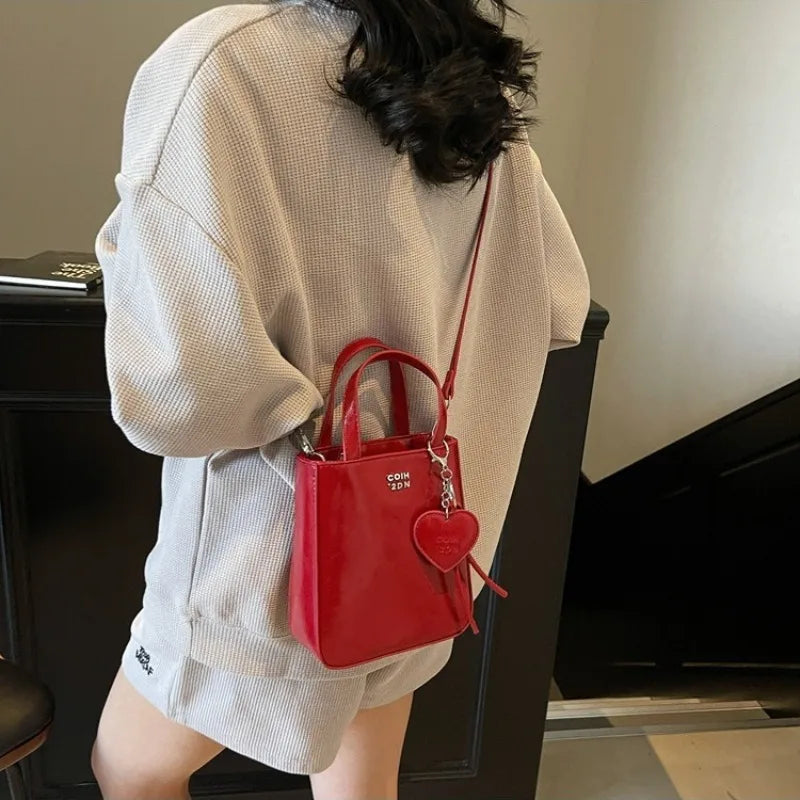 PU Leather Shoulder Bag