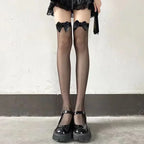 Lace Transparent Thigh High Socks