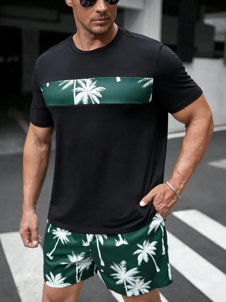 Short Sleeved Tee + Shorts Set