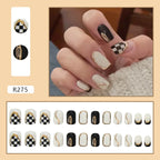 24P Rainbow Fake Nail