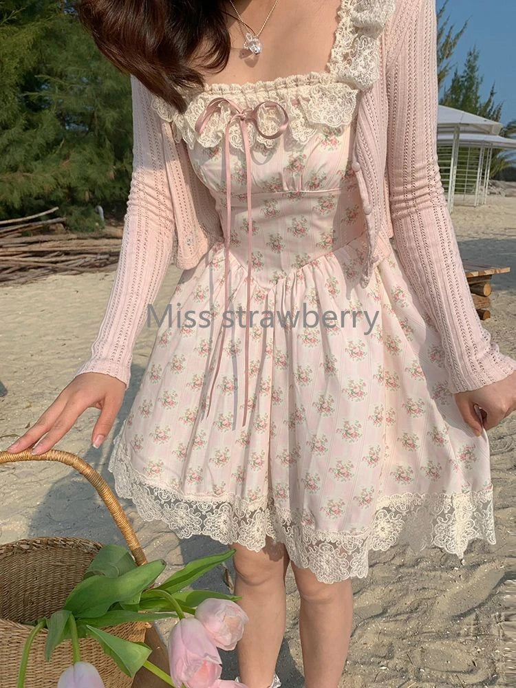 Sweet Lace Print Set