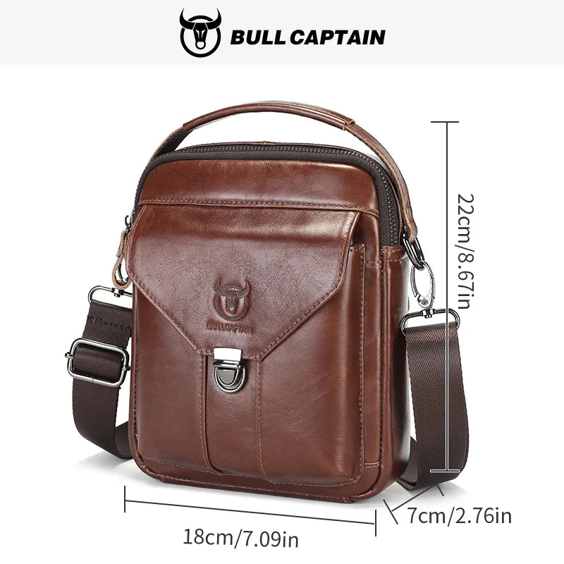 Leather Messenger Bag