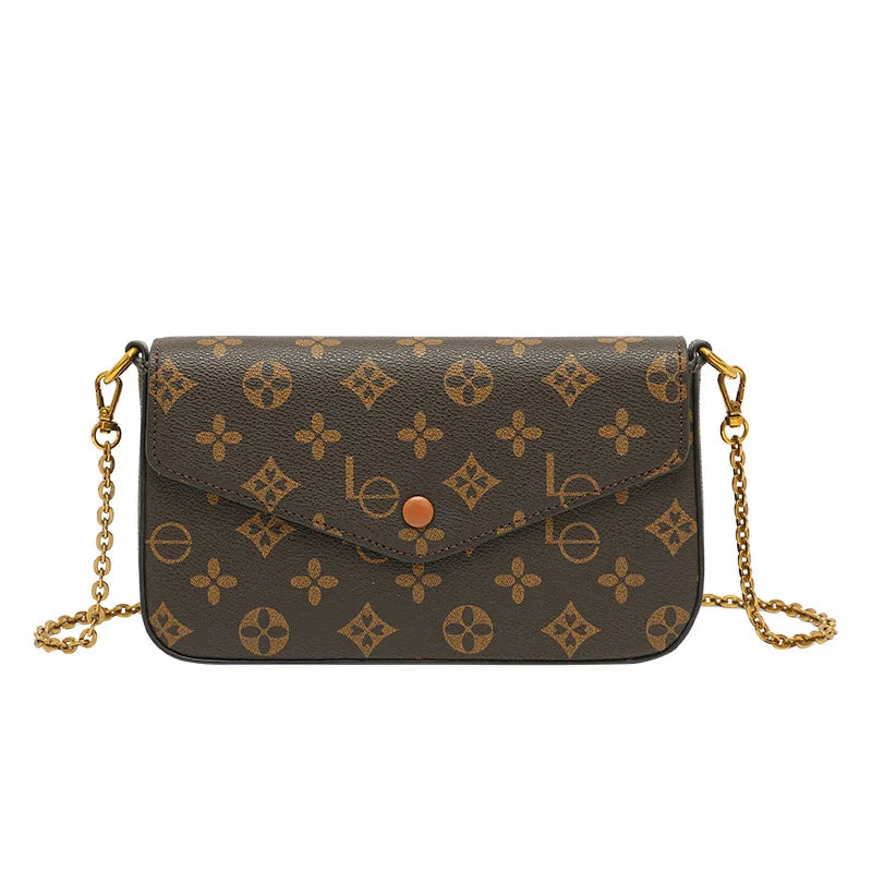 Chain Strap Envelope Bag
