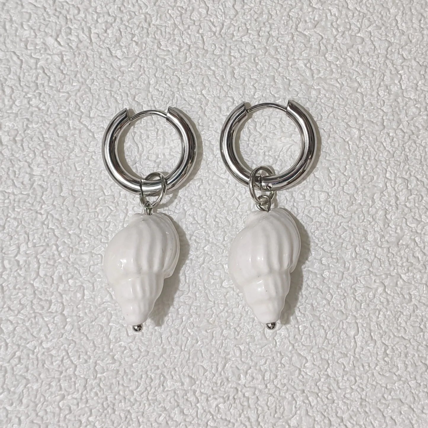 Geometric Irregular Stereo Heart-Shaped Earrings