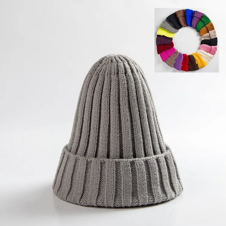 Knitted Solid Beanie