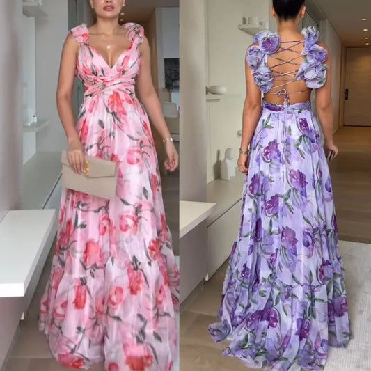 Bohemian Printed Dress