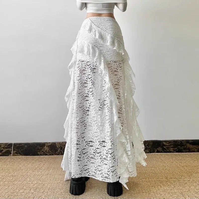 Lace Maxi Skirt