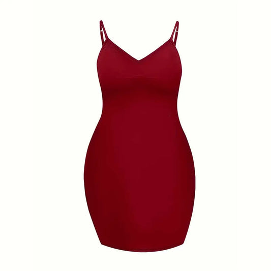 Solid Casual Dress
