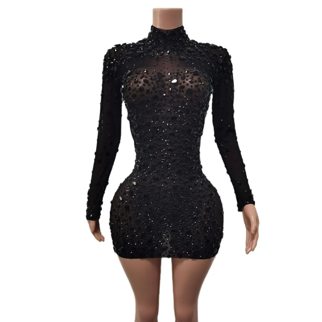 Rhinestones Dress