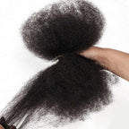 Brazilian QVR Afro Kinky Bulk Human Hair