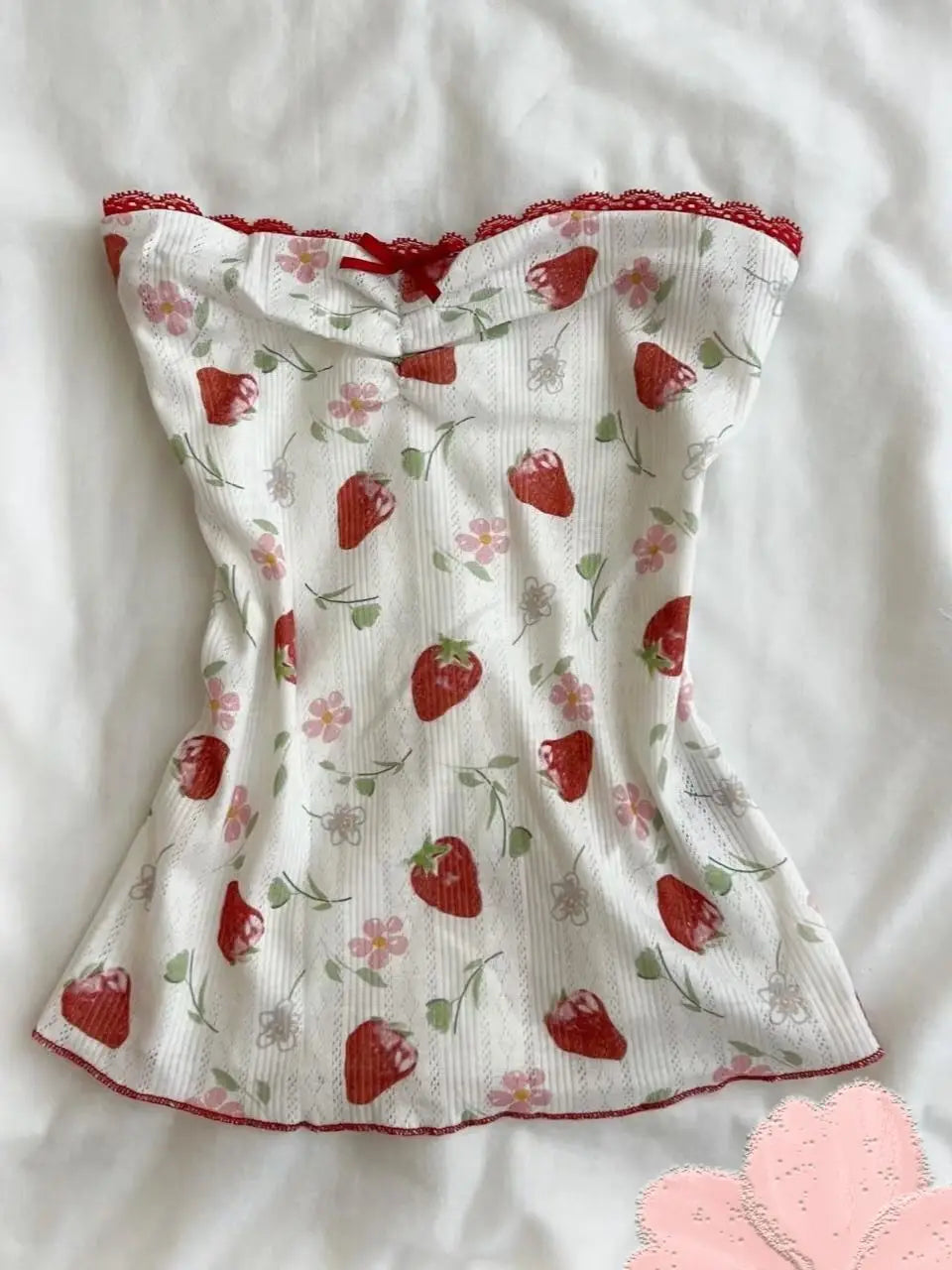 Strawberry Tube Top