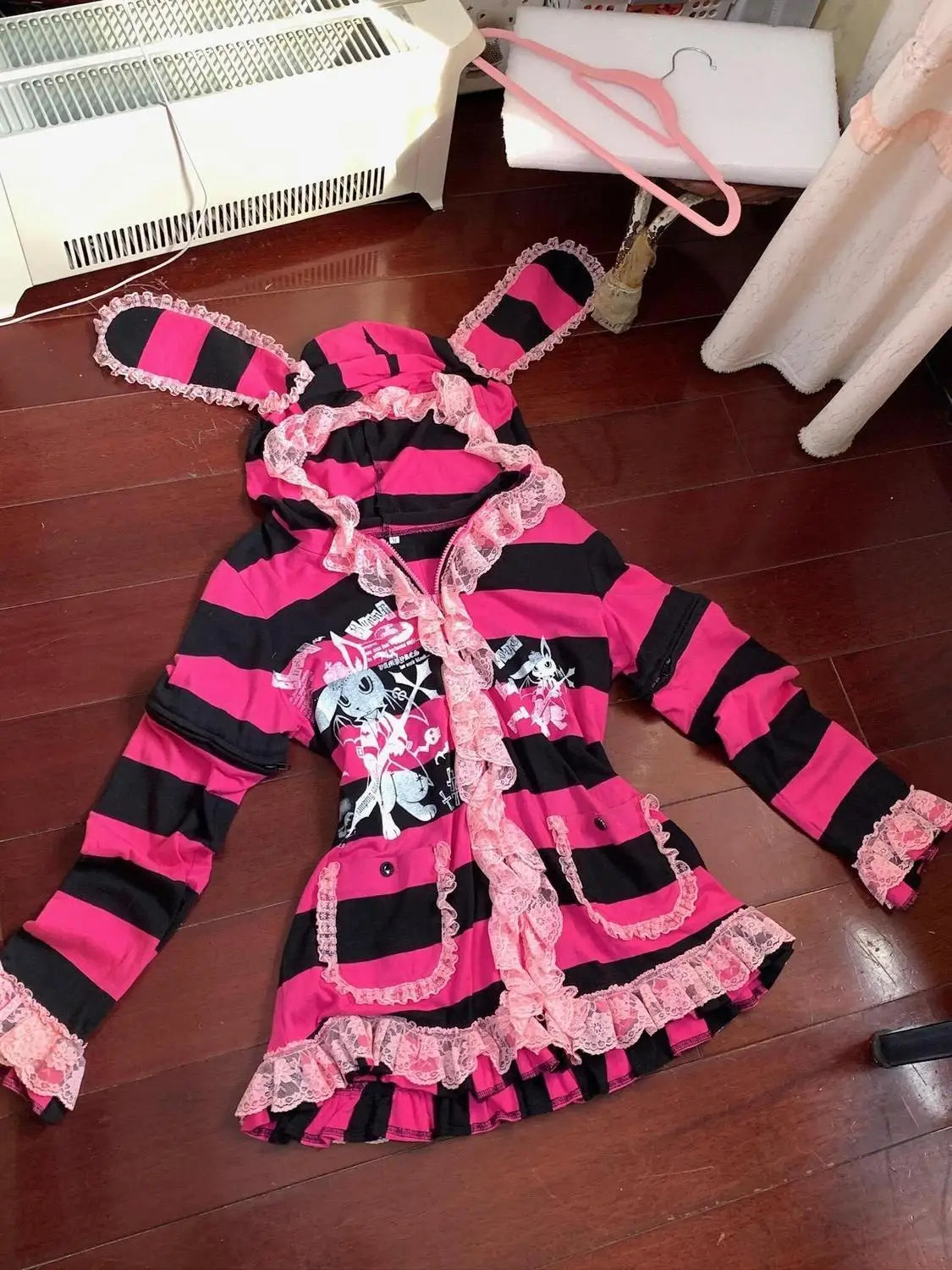Striped Hoodie