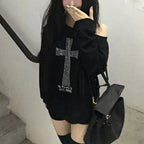 Cross Print Tee