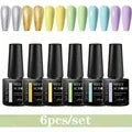 6Pcs Gel Nail Polish Set