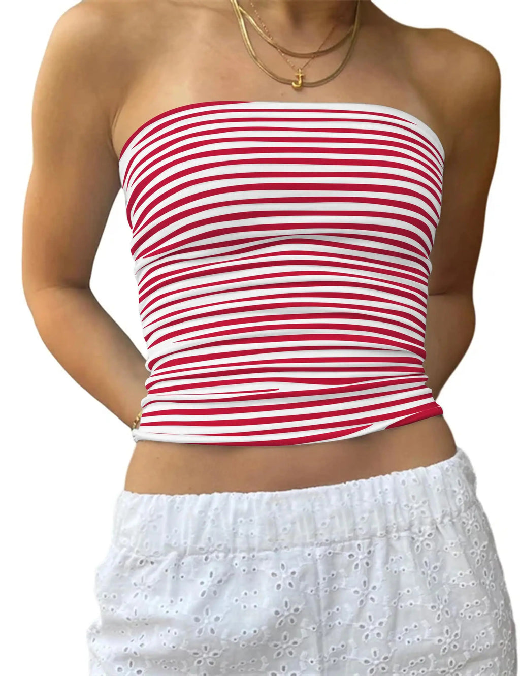 Striped Tube Top