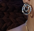 Small clip on multi hoops classic style