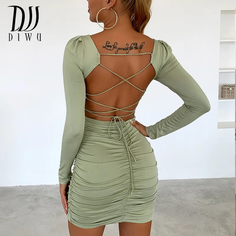 Long Sleeve Bodycon Dress