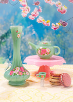 Canna Style JADE FLORAL VASE BONG