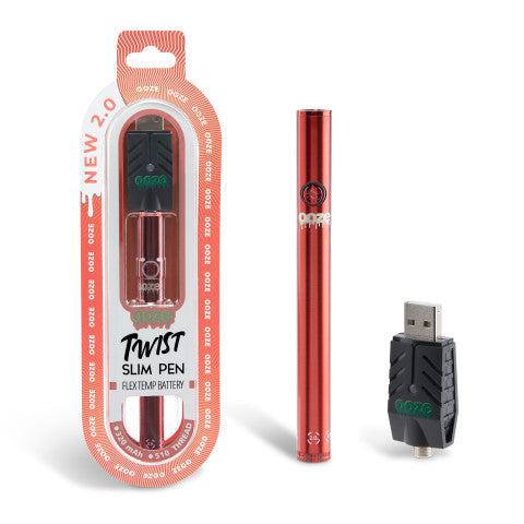 Ooze Twist Slim Pen 2.0 510 Thread Vaporizer Battery