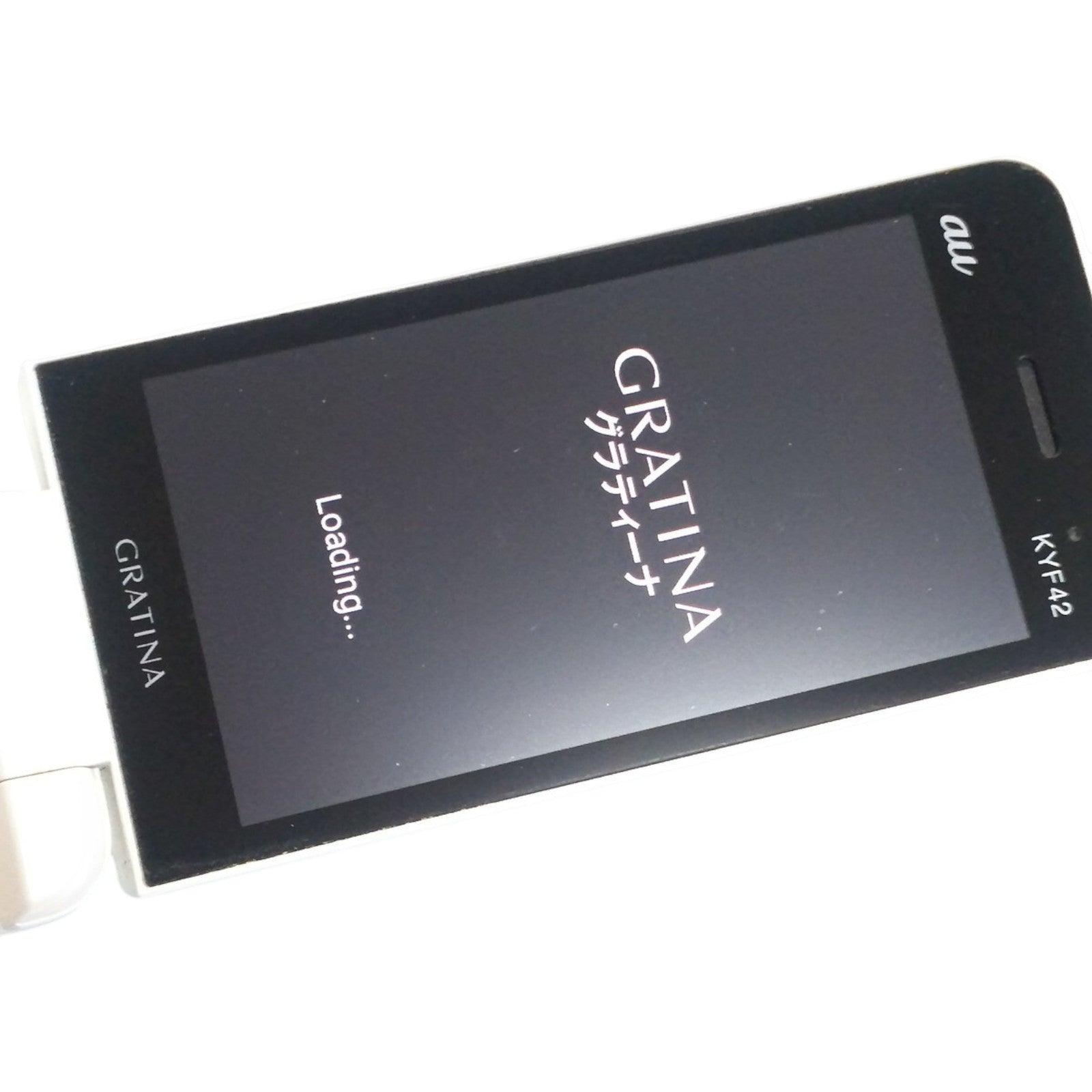 KYOCERA KYF42 GRATINA KEITAI Android Flip UNLOCKED SIM Free White Japan used