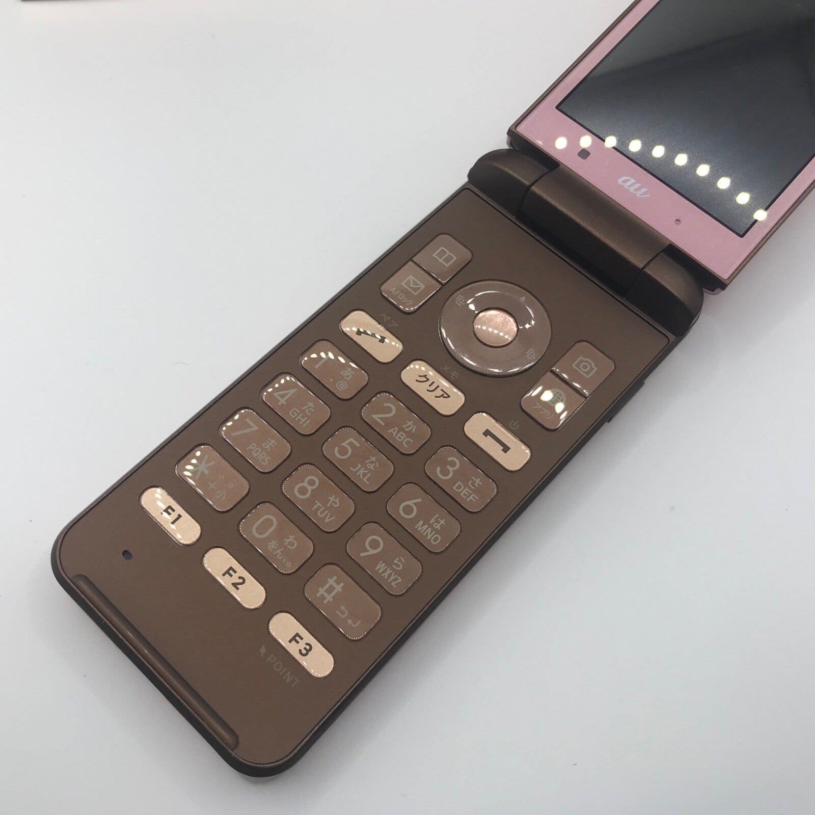 KYOCERA KYF31 GRATINA 4G WIFI KEITAI ANDROID FLIP PHONE PINK UNLOCKED