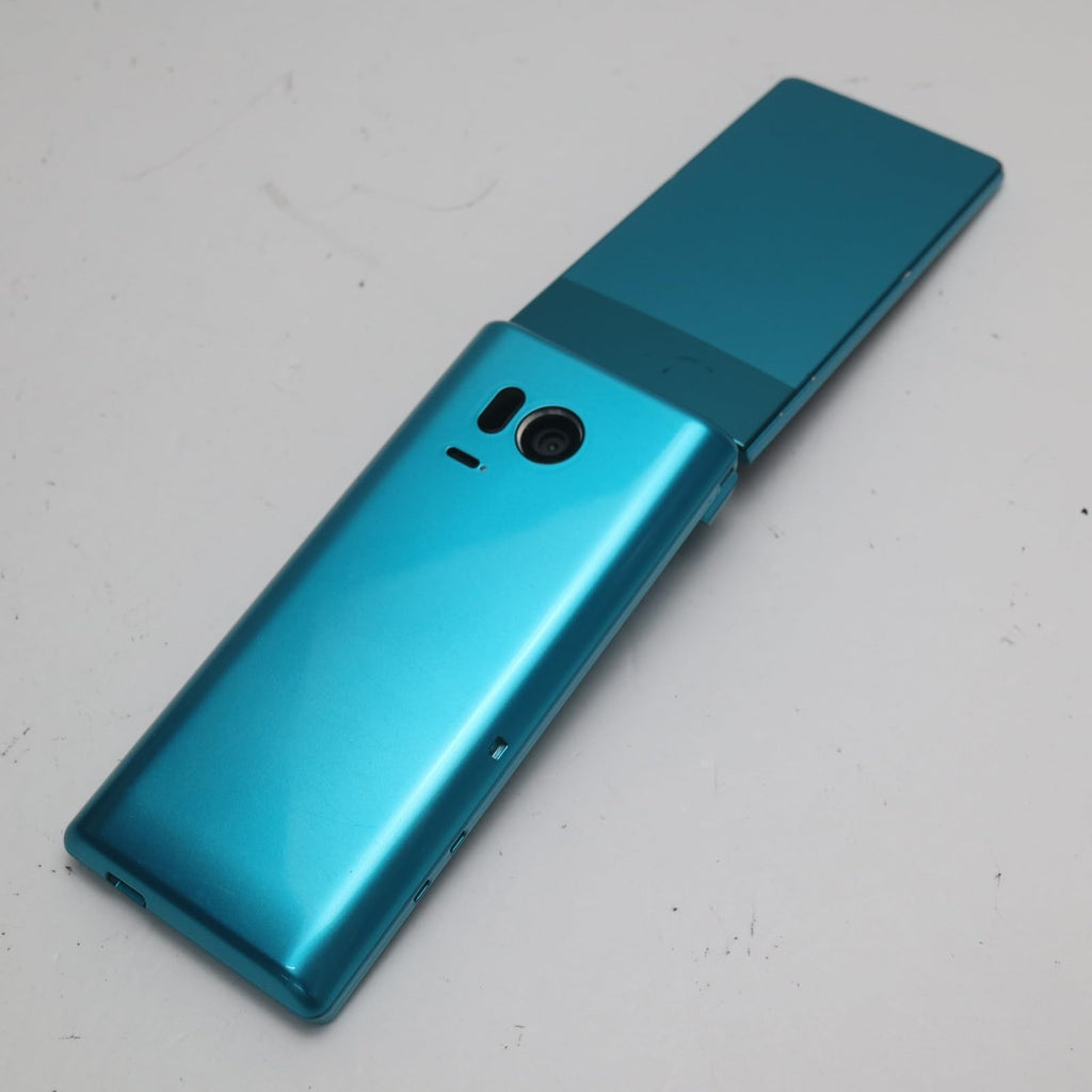 SHARP AQUOS Keitai 501SH Turquoise Flip Phone Unlocked Japanese Mobile