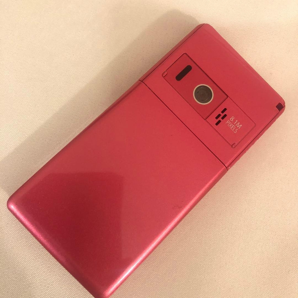 NEC Docomo N-03D Pink phone Body Japanese Flip phone Garakei Keitai Retro