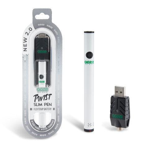 Ooze Twist Slim Pen 2.0 510 Thread Vaporizer Battery
